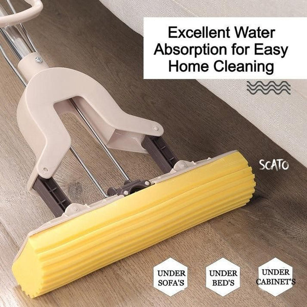 Multi-Purpose Foldable Floor Cleaning Squeeze Mop Wiper-1