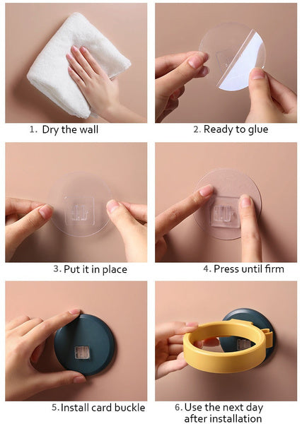 Wall Hanging Hairdryer Frame