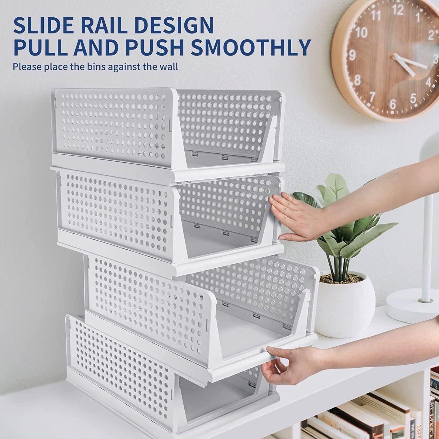 Multipurpose Foldable Storage Baskets