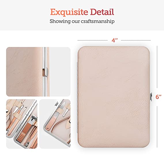 Beauté Secrets Manicure Kit, pedicure tools for feet, Nail Clipper, Manicure