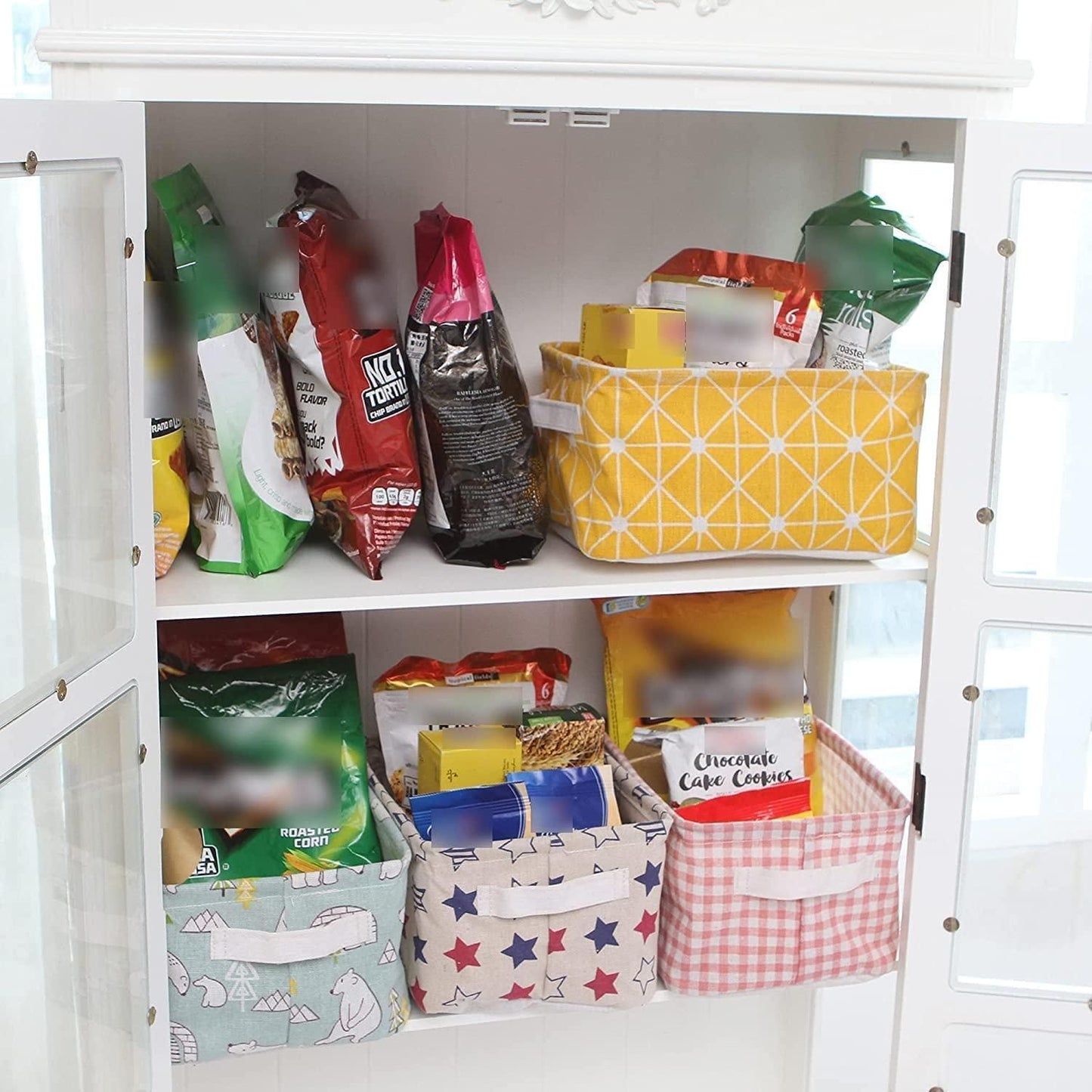 Canvas Drawer Organizer for Innerwear, Clothing, Underwear, Bra, Socks, Tie, Etc
