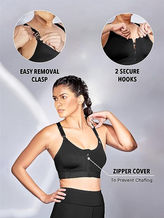 Sports Bra With Adjustable Underband