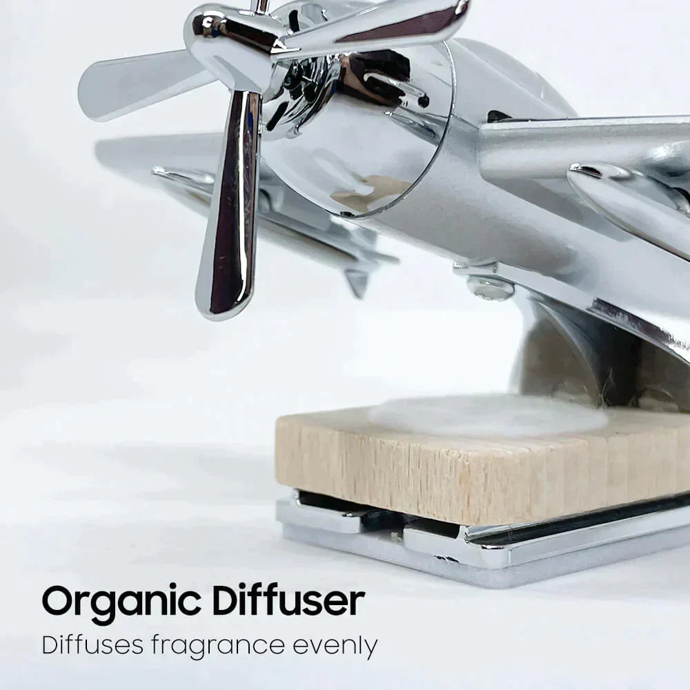 Solar Plane Car Air Freshener