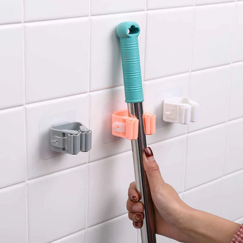 Mop And Broom Holder - Assorted -