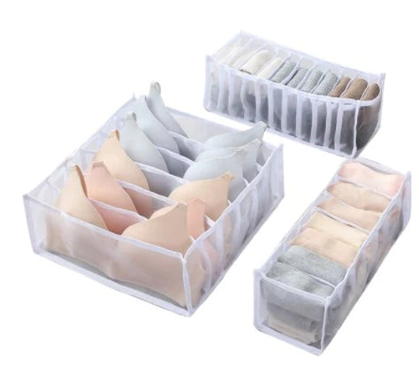 Cloth And Socks Organizer- Set Of 3