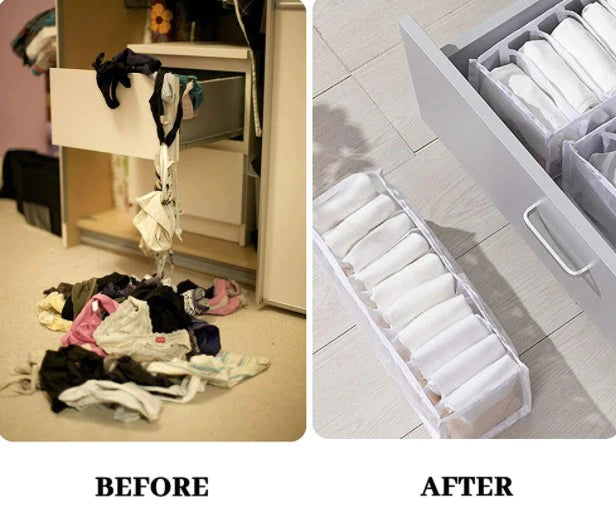 Cloth And Socks Organizer- Set Of 3