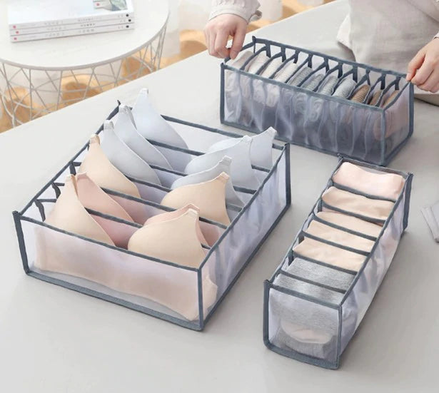 Cloth And Socks Organizer- Set Of 3