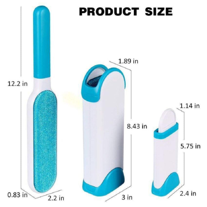 Pet Fur and Lint Remover Pet Hair Remover Multi-Purpose Double