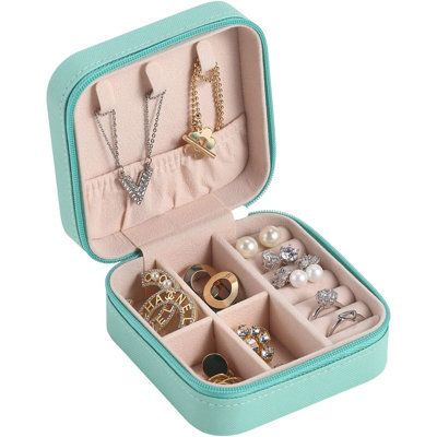 Mini Jewelry Travel Case (Multicolor)