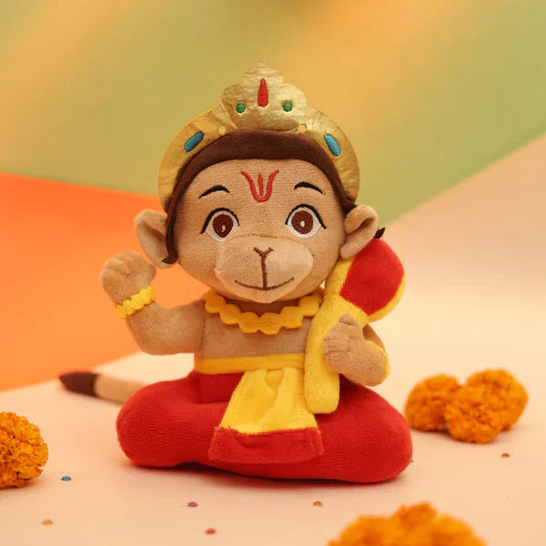 Chanting Baby Hanuman ( Small - 20 cms)