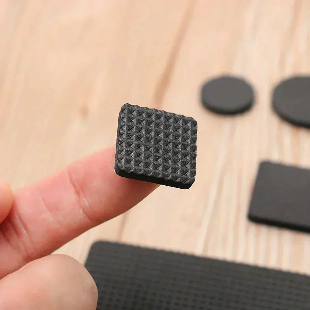 Square Rubber Pads for Furniture (4cm x 4cm)