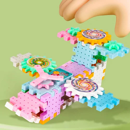 Electric Gear Building Block Toys 🎁 Best gift for Children