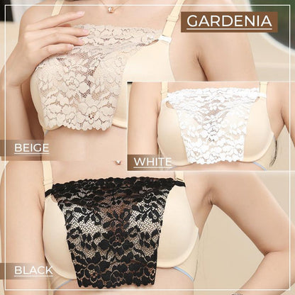 SET OF 6 BRA COVERS - BLACK, WHITE & BEIGE
