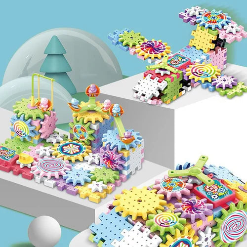 Electric Gear Building Block Toys 🎁 Best gift for Children