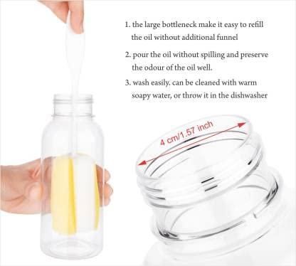 Unbreakable Food-Grade Plastic Oil Dispenser