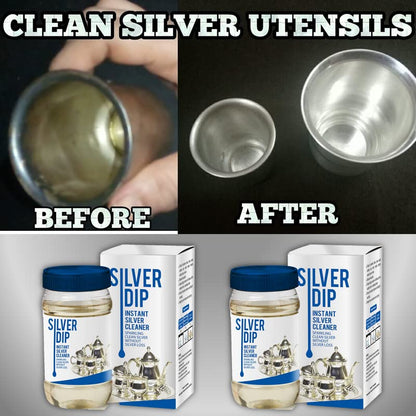 Premium Silver Cleaner - (Pack of 1 Bottle -200ml each)