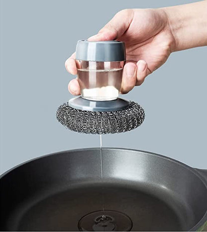 Soap Dispensing Palm Brush