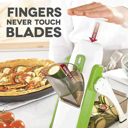 SLICER- SLICER FOR VEGETABLES, MEAL PREP WITH THICKNESS, SIZE ADJUSTMENT