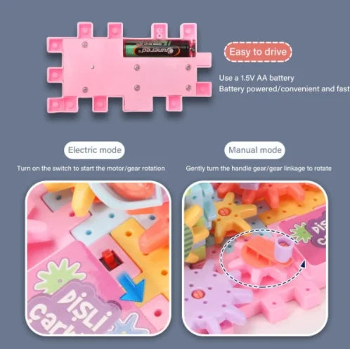 Electric Gear Building Block Toys 🎁 Best gift for Children