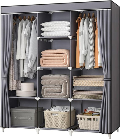 Wardrobe Clothes Storage with  Shelves