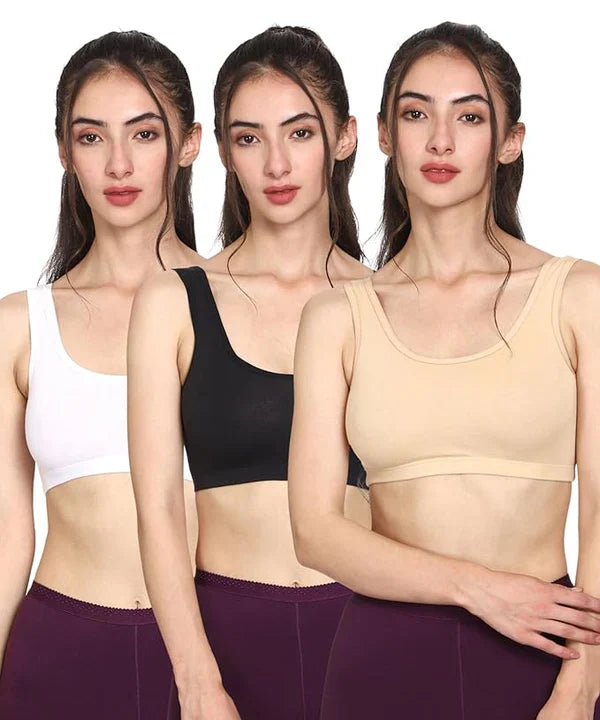Breathable Cool Lift up Air Bra [Pack of 3] (Copy)