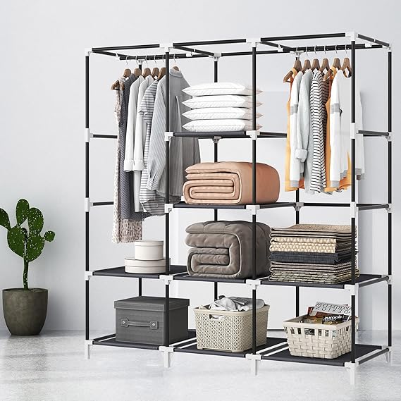 Wardrobe Clothes Storage with  Shelves