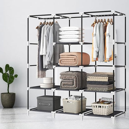 Wardrobe Clothes Storage with  Shelves
