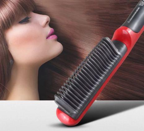This Hair Straightener Comb
