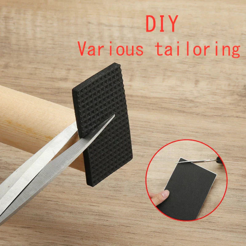 Square Rubber Pads for Furniture (4cm x 4cm)