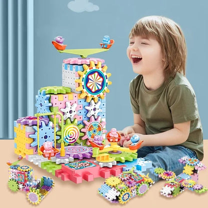 Electric Gear Building Block Toys 🎁 Best gift for Children