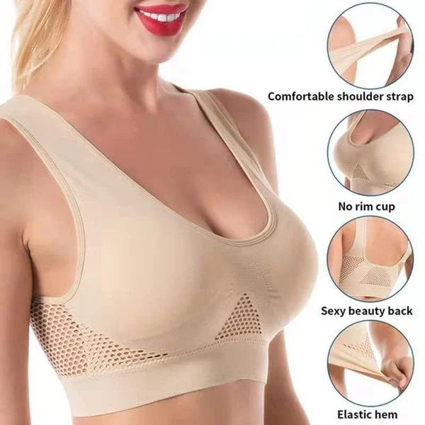 Breathable Cool Lift up Air Bra [Pack of 3] (Copy)