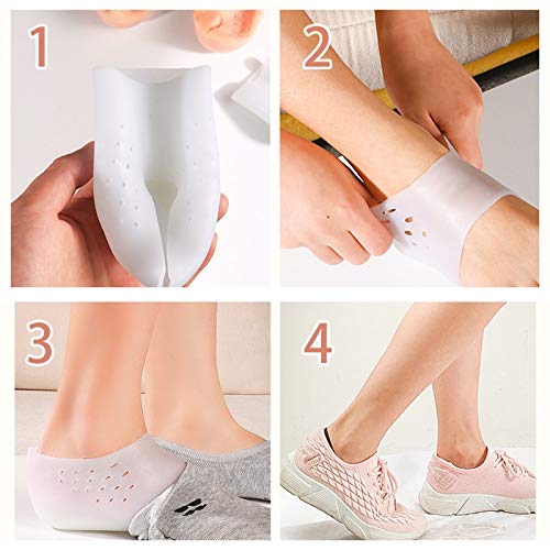 Silicone Invisible Heightening Pain Relief Insole