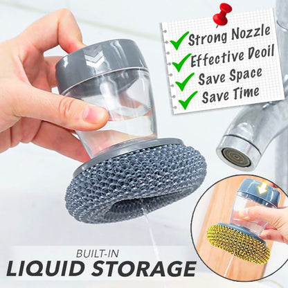 Soap Dispensing Palm Brush